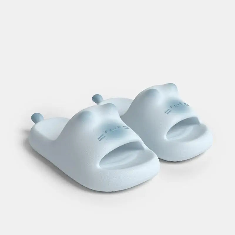 Lovely Bottom Cat Paw Slippers Women Waterproof Indoor Outdoor Shoes Woman Closed Back Slippers Home Slip on Shoes Woman Slipper