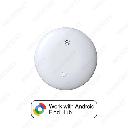 Bluetooth GPS Tracker Woeks with Google Find My (Android Only) Waterproof Smart Tracker Tag with Adjustable Collar for Cats, Pet