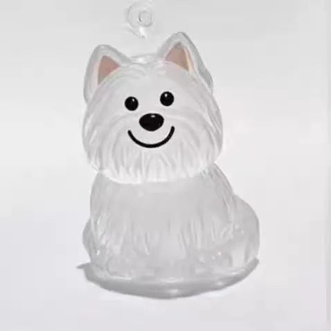 Clear Pet Hair Memorial Capsule DIY Dog Fur Keepsake Pendant for Keychain Puppy Hair Storage Container for Pet Lovers Gift