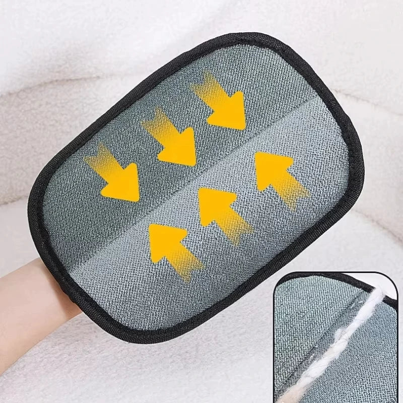 Pet Grooming Glove Pet Hair Remover Brush Efficient Dog Cat Hair Removal Glove Reusable Pet Hair Cleaner Pet Supplies