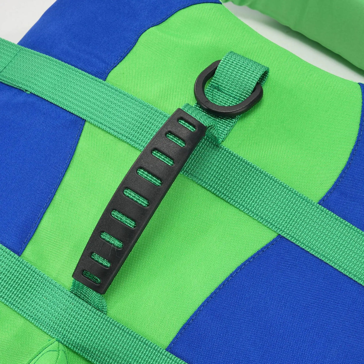 Pet Swimming Life Jacket Safety Vest for Dogs Swim Adjustable in Pool Surfing Drifting Dog Clothes Life Rescue Vest with Tail