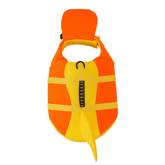Pet Swimming Life Jacket Safety Vest for Dogs Swim Adjustable in Pool Surfing Drifting Dog Clothes Life Rescue Vest with Tail